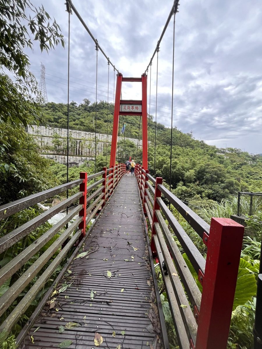 淡蘭吊橋橋面（木板鋪面）（2026-07-12）